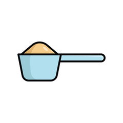 scoop icon vector design template simple and clean