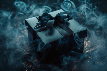Gift box with a sinister demonic twist