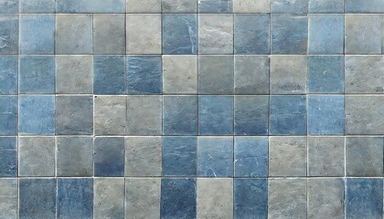 Blue Slate Tiles Texture