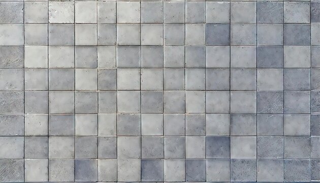 Seamless Grey Stone Tile Texture for Background