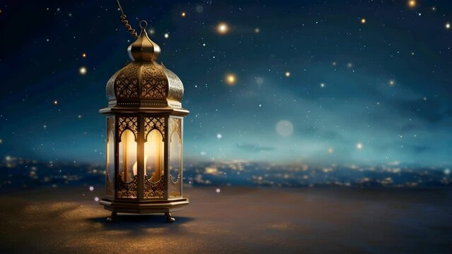 arabic lantern for ramadan background