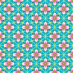 Singapore Peranakan seamless pattern, seamless tile, floral background, Peranakan culture, Nyonya motifs, Nyonya pattern