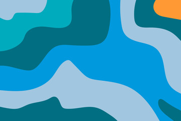 Abstract background with warp style