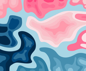 Abstract background with warp style