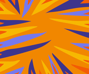 Abstract background with pop art style