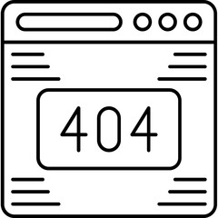 404 Error Icon