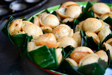 View of the local bread selling in Laos