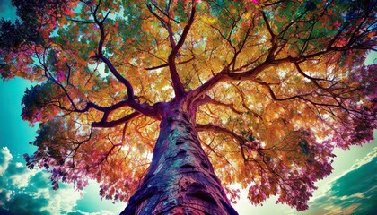 Vibrant Tree Photography