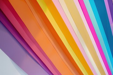 Obraz premium color rainbow photo isolated on white