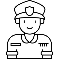 Policeman Icon