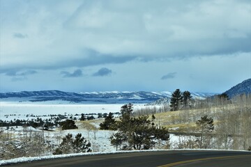 Snowy Colorado Landscapes 