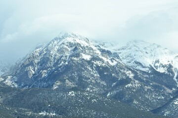 Obraz premium Snowy Colorado Rocky Mountain Landscapes