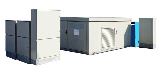 Power transformer substations isolated