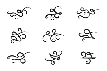 
Vintage Filigree Swirls, calligraphy decorative scroll, Fancy Line Flourishes Swirls Elements, vintage curly thin line Text Ornaments, curls text divider flourish Swirl, calligraphic curl lines 


