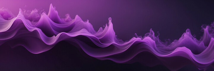 Abstract Purple Gradient Background - obrazy, fototapety, plakaty