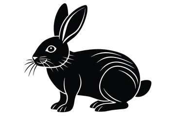 Easter Bunny Vector Illustration Design 
