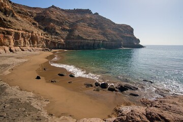 beach and sea