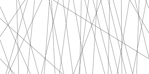 Modern Abstract curved lines. Vector background. Seamless pattern with abstract connected line. Monochrome illustration. doodle design simple white background. Hand drawn lines.