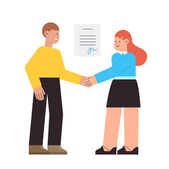 Business cooperation agreement Illustration