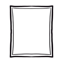  hand draw square frame