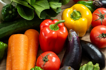色とりどりな沢山の野菜