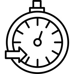 Pace Clock Icon
