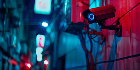 CCTV security cameras - obrazy, fototapety, plakaty