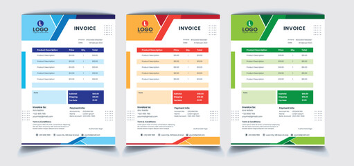 Delivery Note Price List Design