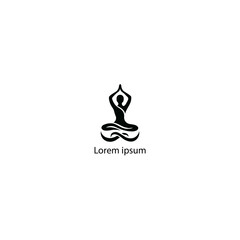 yoga logo with white background