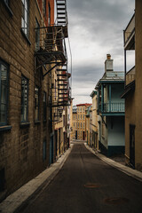 Old Quebec's Enchanting Alleys.