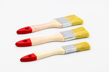 Paint brush isolated on a white background