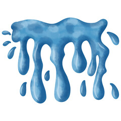 hand drawn water drop illustration