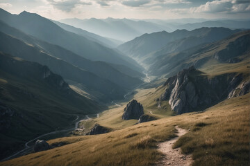 A Winding Path Through the Mountains
