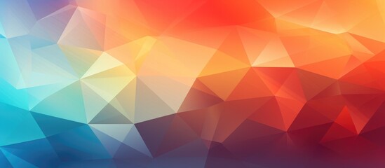 Obraz premium Polygonal Background Design Templates