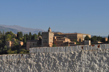 Alhambra palace in Granada - 755725366