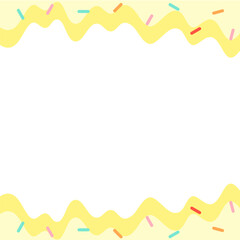 Melted Ice Cream Frame