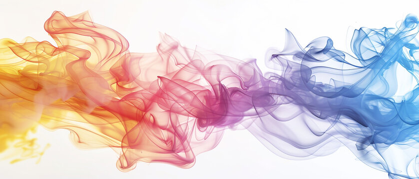 silk background splash smoke colorful realistic full Fogg.