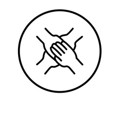 Obraz premium Teamwork Icon Illustration