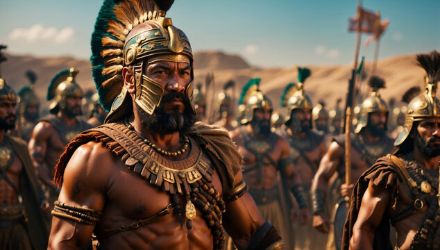 A general with his army