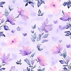 seamless floral pattern - 755731709