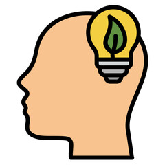 Environmental Awareness Icon For Design Element