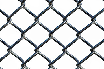 Fototapeta premium chain link fence with wire