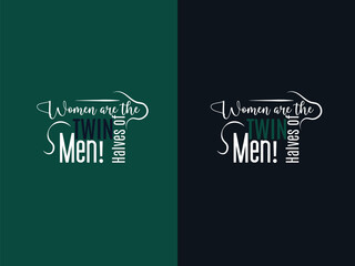 Typography T-shirt design template vector illustration.