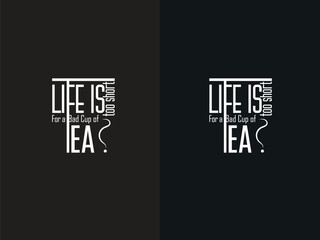 Typography T-shirt design template vector illustration.