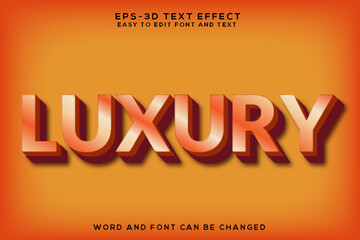 Luxury colorful text effect 