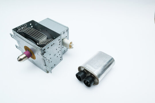 New magnetron and capacitor spare parts for microwave oven