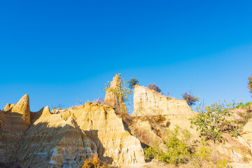 Landscape of Chuxiong Yuanmou Tulin in Yunnan, China