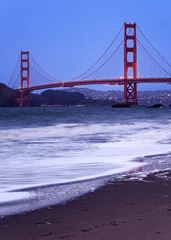 Crédence de cuisine en verre imprimé Plage de Baker, San Francisco Golden Gate from Baker Beach