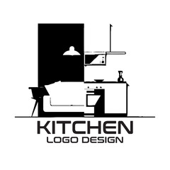 Kitchen Vector Logo Design