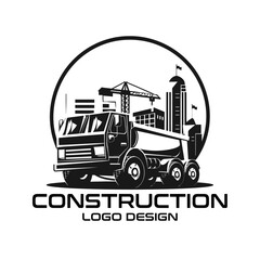 Construction Vector Logo Design